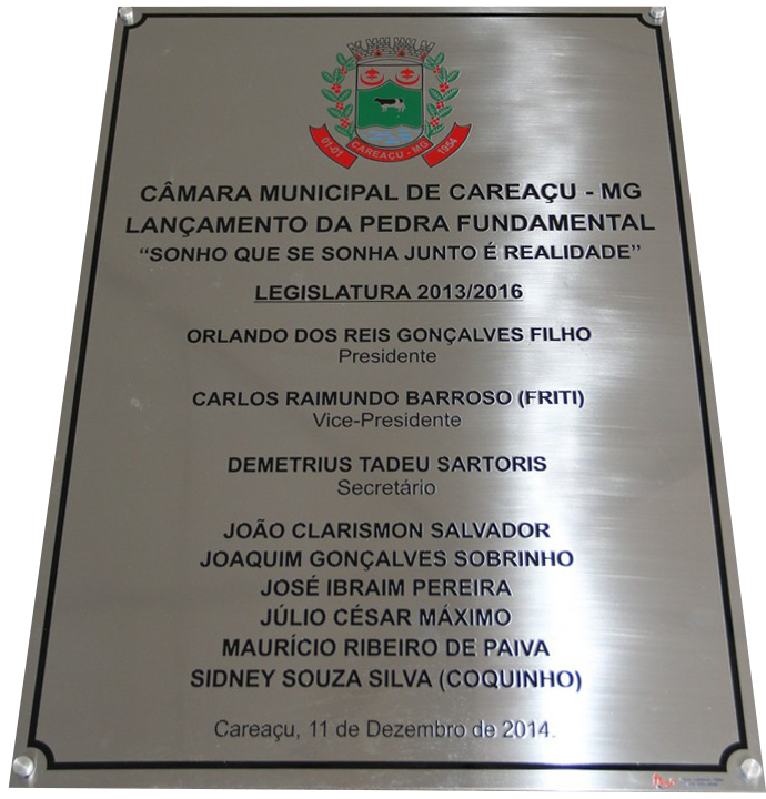 Lançamento da Pedra Fundamental