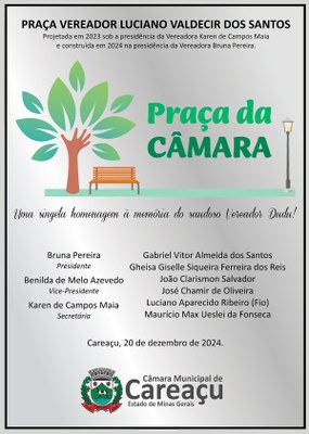 Inauguração da Praça da Câmara