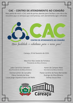 Inauguração do CAC